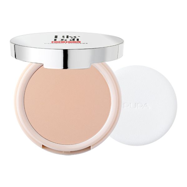 Pupa milano like a doll nude skin compact powder spf15 puder matujący 005 golden honey 10g