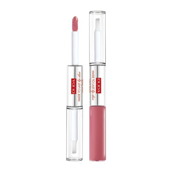 Pupa milano made to last lip duo wodoodporna pomadka w płynie i błyszczyk 009 2x4ml