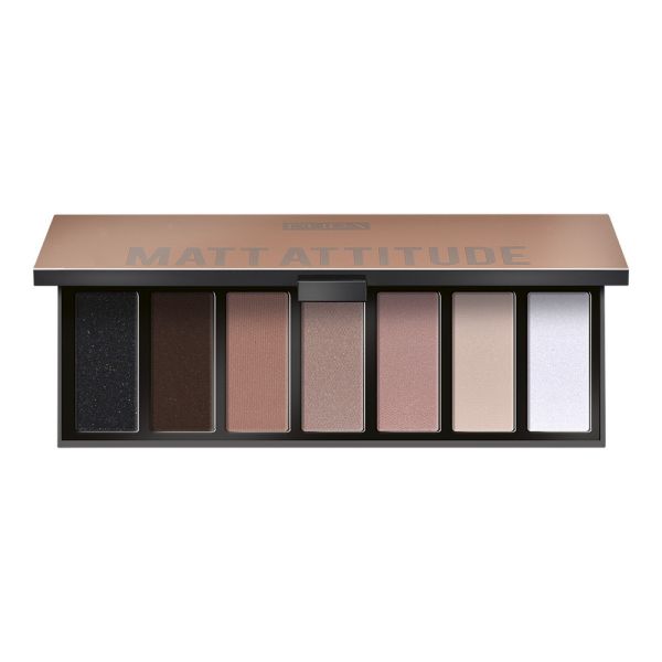 Pupa milano make up stories compact eyeshadow palette paleta cieni do powiek 003 matt attitude 13.3g