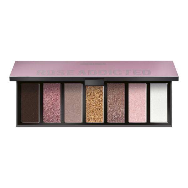 Pupa milano make up stories compact eyeshadow palette paleta cieni do powiek 004 rose addicted 13.3g