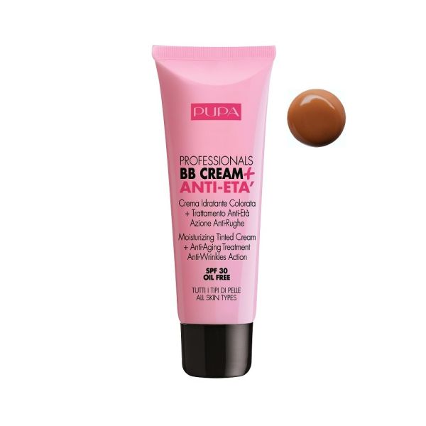 Pupa milano professionals bb cream + anti-eta spf30 krem bb przeciwstarzeniowy 002 sand 50ml