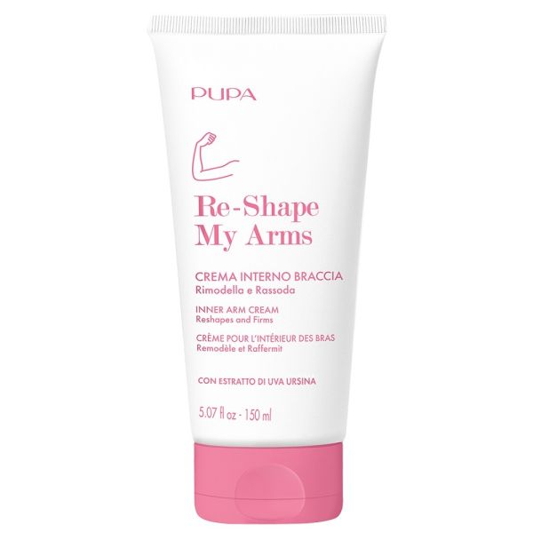 Pupa milano re-shape my arms krem modelujący wewnętrzne partie ramion 150ml