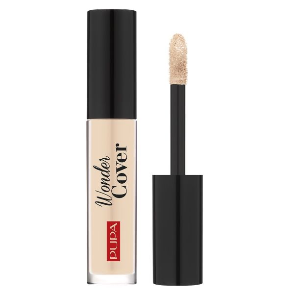 Pupa milano wonder cover total coverage concealer kryjący korektor do twarzy 002 light beige 4.2ml