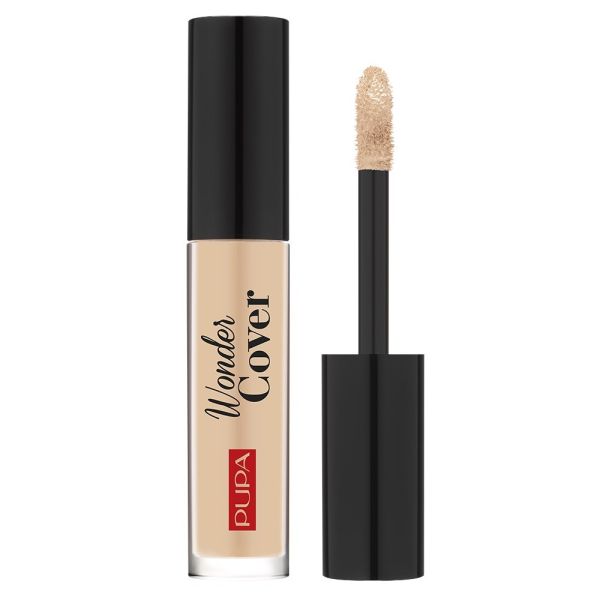 Pupa milano wonder cover total coverage concealer kryjący korektor do twarzy 003 cream beige 4.2ml