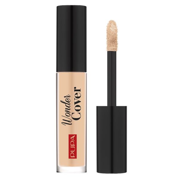 Pupa milano wonder cover total coverage concealer kryjący korektor do twarzy 004 warm beige 4.2ml