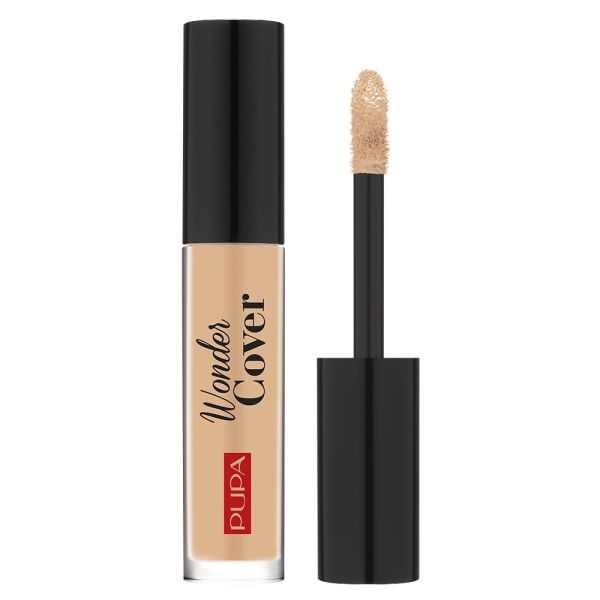 Pupa milano wonder cover total coverage concealer kryjący korektor do twarzy 005 sand 4.2ml