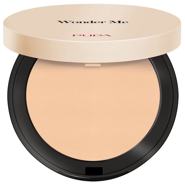 Pupa milano wonder me powder-no-powder prasowany puder do twarzy 010 ivory 7.5g