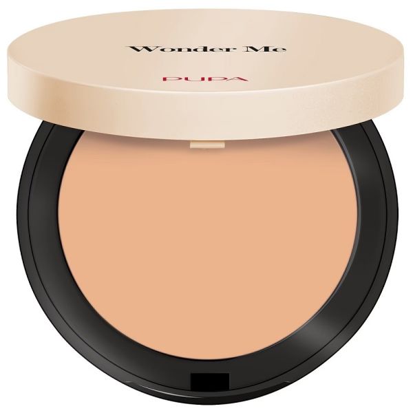 Pupa milano wonder me powder-no-powder prasowany puder do twarzy 020 nude 7.5g