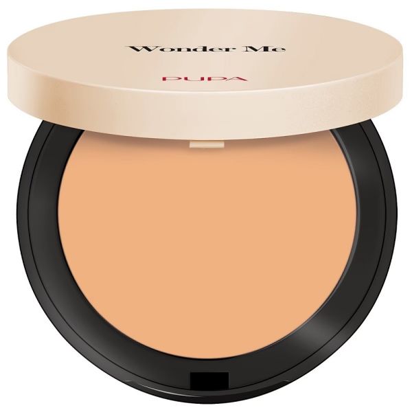 Pupa milano wonder me powder-no-powder prasowany puder do twarzy 030 warm beige 7.5g