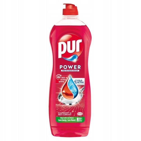 Pur power raspberry & red currant płyn do mycia naczyń 750ml