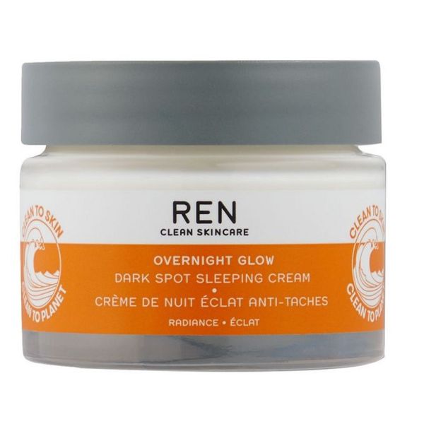 Ren overnight glow dark spot sleeping cream rozjaśniający krem na noc 50ml