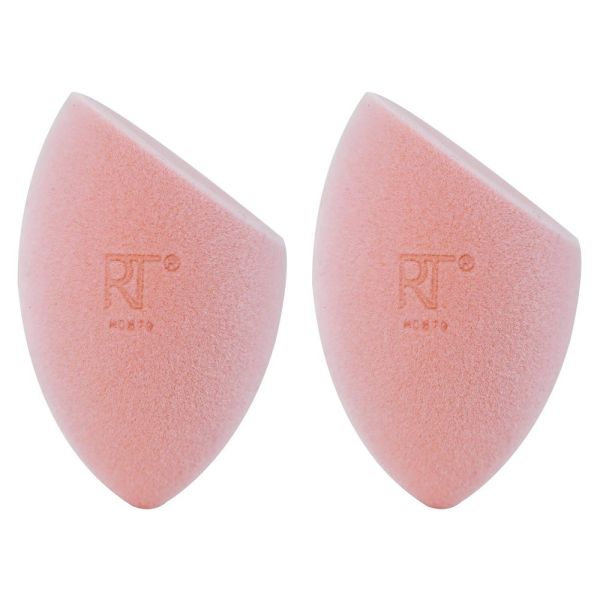 Real techniques miracle powder sponge duo zestaw gąbek do makijażu 2szt