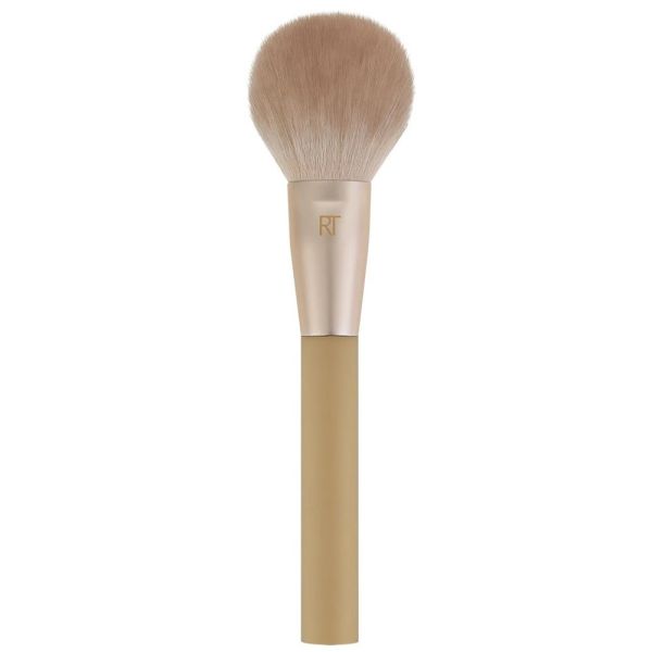 Real techniques new nudes hazy finish powder brush pędzel do pudru