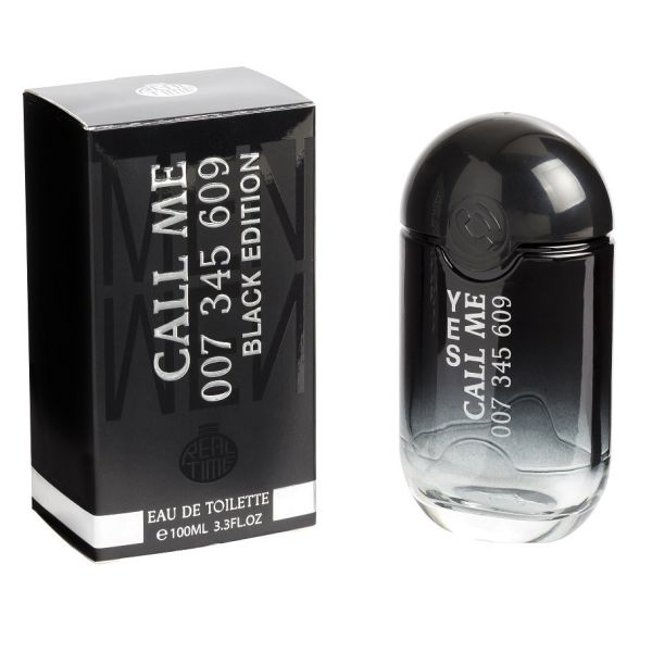 Real time call me black edition woda toaletowa spray 100ml