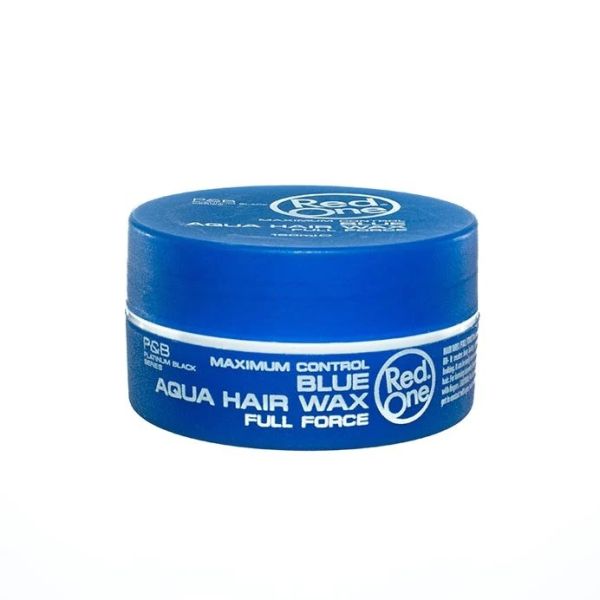 Red one aqua hair gel wax full force wosk do włosów blue 150ml