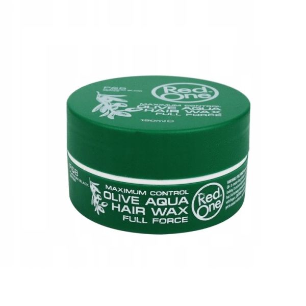 Red one aqua hair gel wax full force wosk do włosów olive 150ml