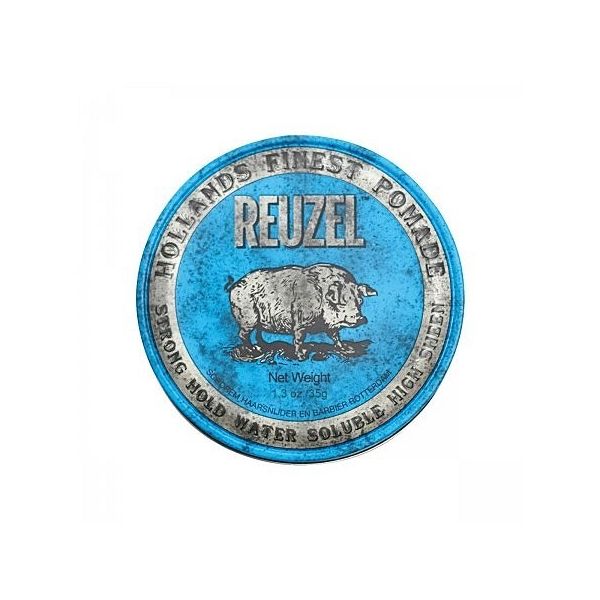 Reuzel hollands finest blue pomade mocno utrwalająca pomada na bazie wody 35g