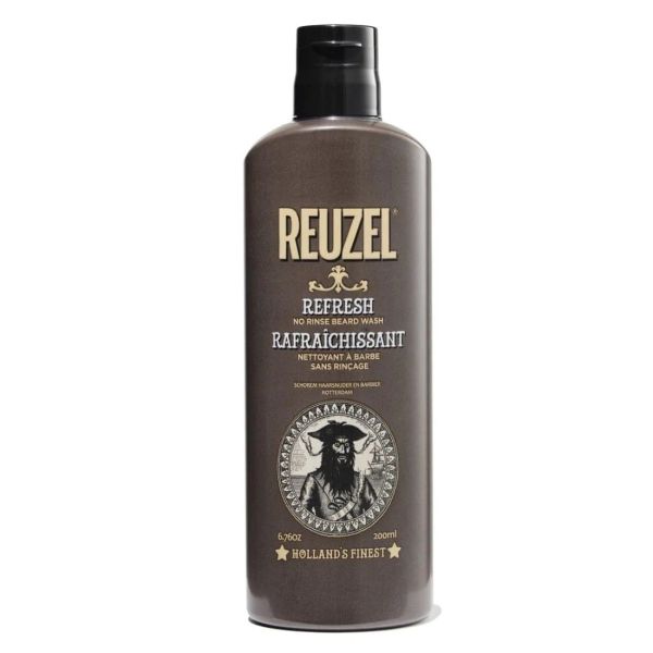 Reuzel no rinse beard wash suchy szampon do brody bez spłukiwania refresh 200ml