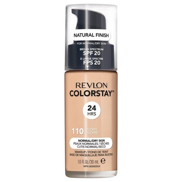 Revlon colorstay™ makeup for normal/dry skin spf20 podkład do cery normalnej i suchej 110 ivory 30ml