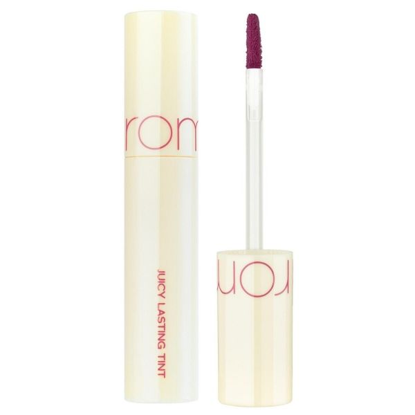 Rom&nd juicy lasting tint mocno napigmentowany błyszczyk do ust 28 bare fig 5.5g