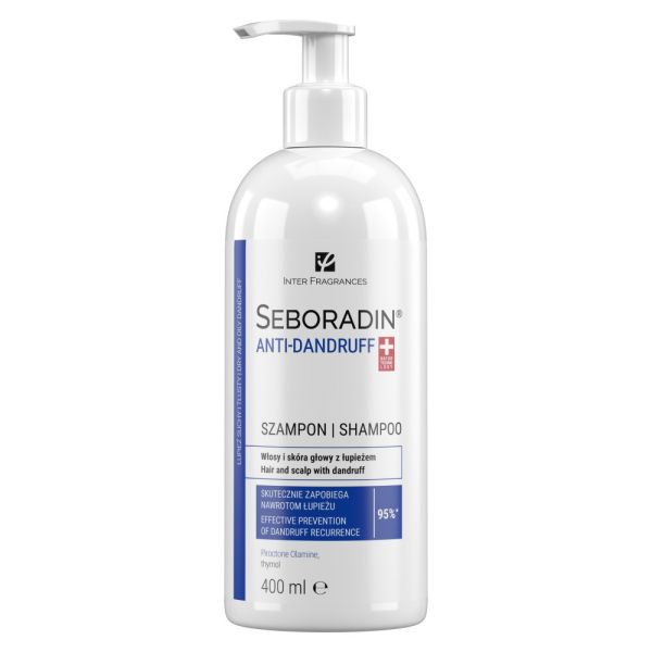 Seboradin anti-dandruff szampon przeciwłupieżowy 400ml