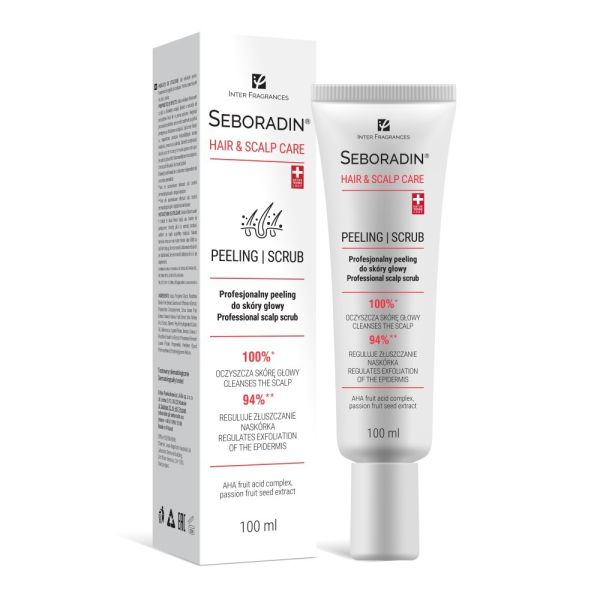 Seboradin hair & scalp care profesjonalny peeling do skóry głowy 100ml