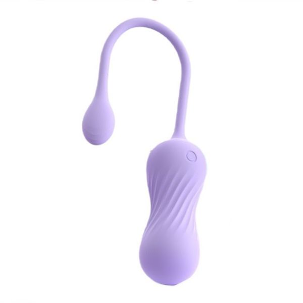 S-hande twist egg wibrator typu jajko purple