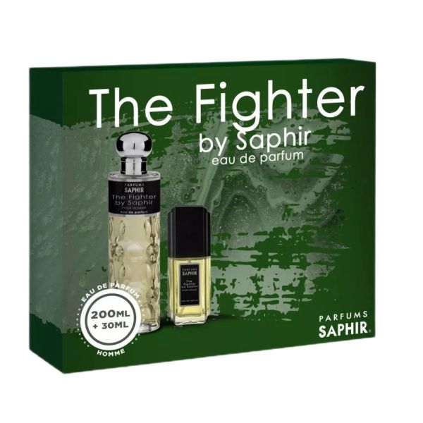 Saphir the fighter pour homme zestaw woda perfumowana spray 200ml + woda perfumowana spray 30ml