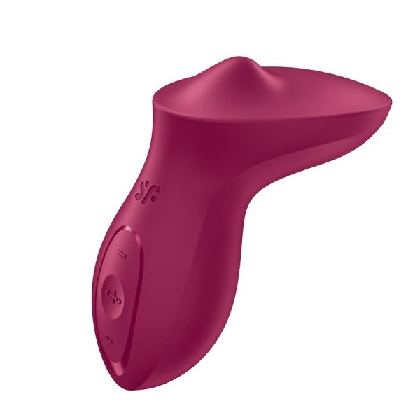 Satisfyer exciterrr wibrator łechtaczkowy typu lay-on z koralikami berry