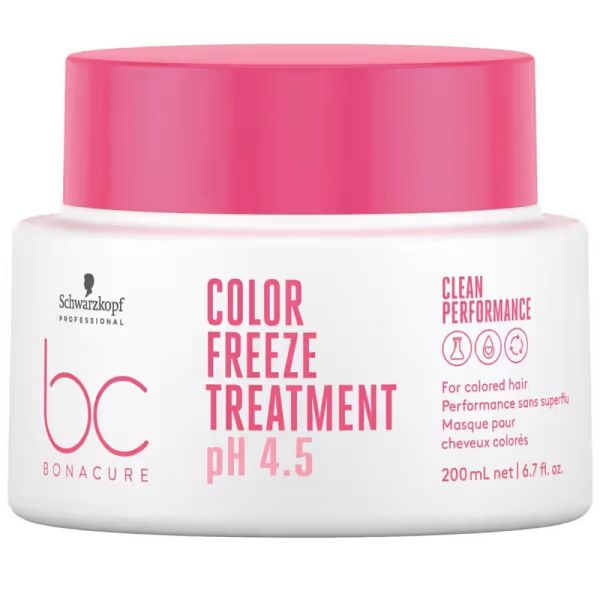 Schwarzkopf professional bc bonacure color freeze treatment intensywnie odbudowująca maska do włosów farbowanych 200ml