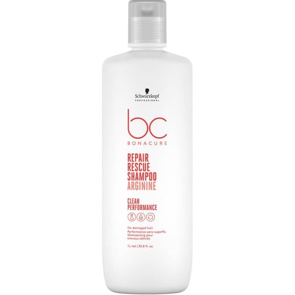 Schwarzkopf professional bc bonacure repair rescue shampoo szampon pielęgnacyjny do włosów zniszczonych 1000ml