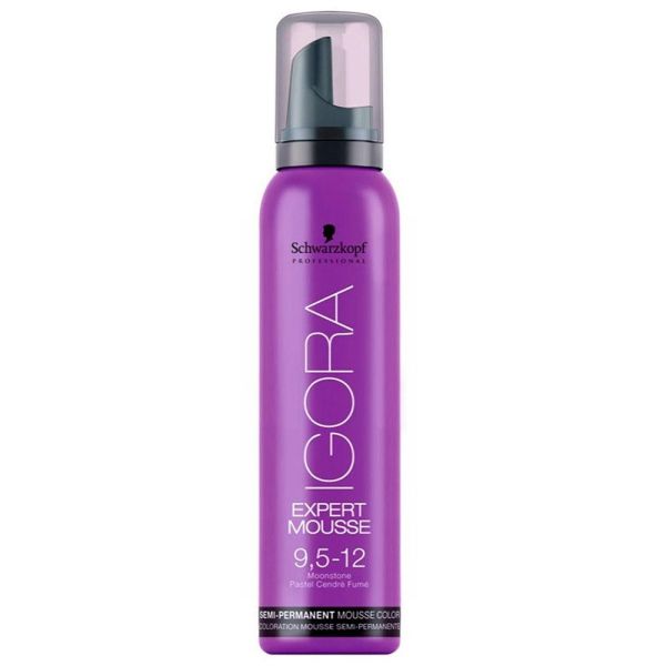 Schwarzkopf professional igora expert mousse koloryzująca pianka do włosów 9.5-12 księżycowy kamień 100ml