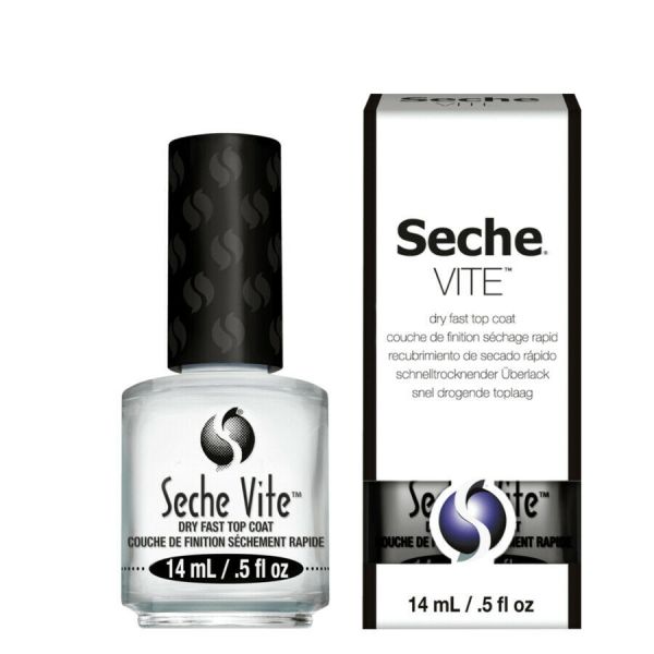 Seche dry fast top coat wysuszacz i utwardzacz do lakieru do paznokci 14ml