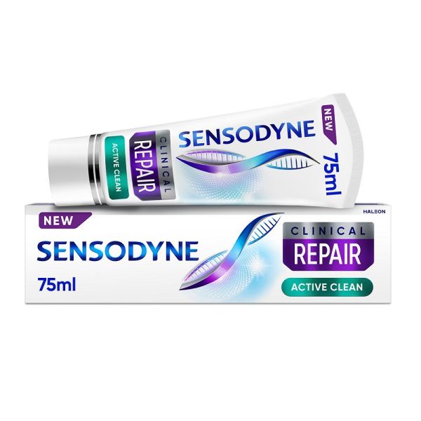 Sensodyne clinical repair active clean pasta do zębów z fluorkiem 75ml