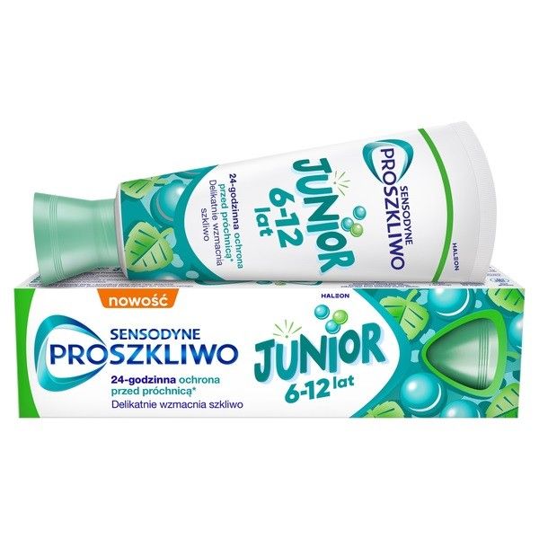 Sensodyne proszkliwo junior pasta do zębów dla dzieci 6-12 lat 75ml