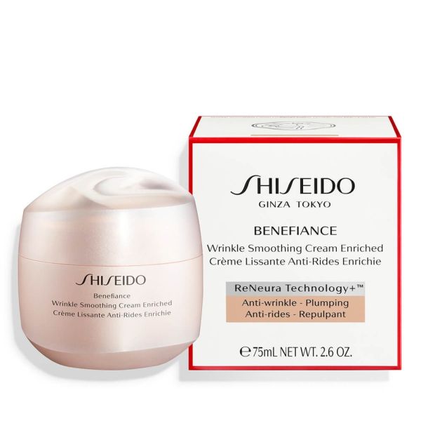 Shiseido benefiance wrinkle smoothing cream enriched wzbogacony krem wygładzający zmarszczki 75ml