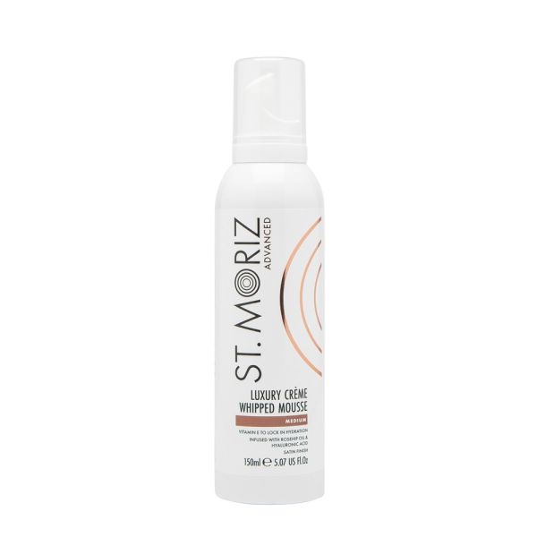 St.moriz advanced luxury whipped creme mousse samoopalająca pianka o satynowym wykończeniu 150ml