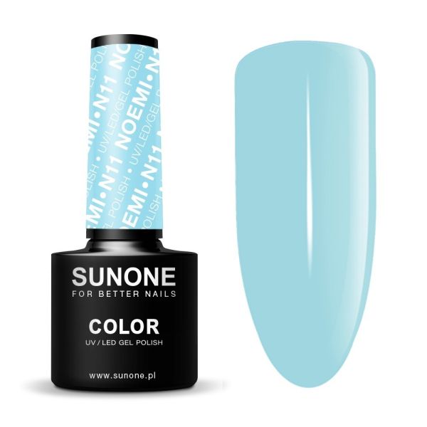 Sunone uv/led gel polish color lakier hybrydowy n11 noemi 5ml