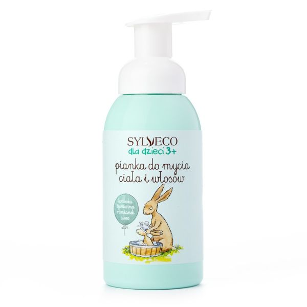 Sylveco pianka do mycia ciała i włosów dla dzieci 3+ 290ml