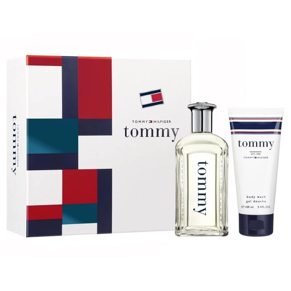 Tommy hilfiger tommy boy zestaw woda toaletowa spray 100ml + żel pod prysznic 100ml