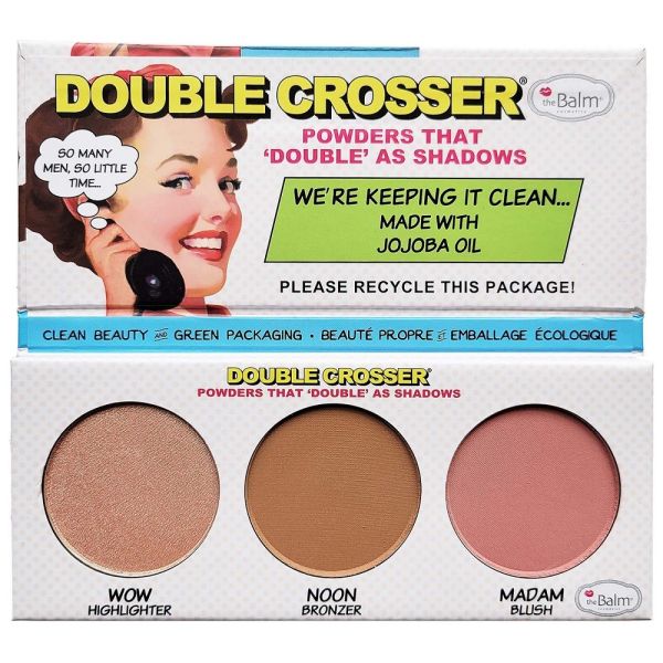 The balm double crosser contour palette paleta do konturowania 8.5g