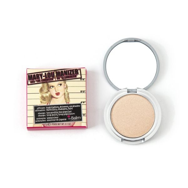 The balm mary-lou manizer mini rozświetlacz do twarzy 2.7g