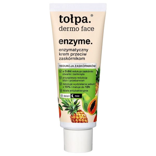 Tołpa dermo face enzyme enzymatyczny krem przeciw zaskórnikom 40ml