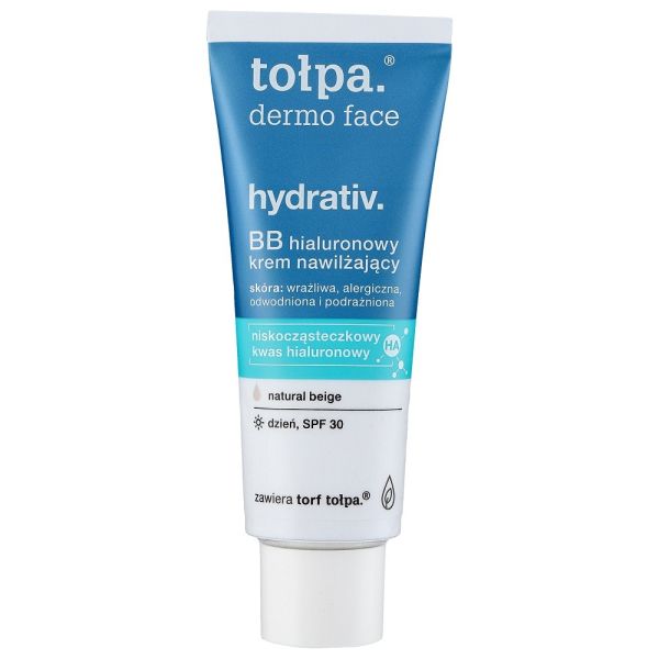 Tołpa dermo face hydrativ bb hialuronowy krem nawilżający spf30 40ml