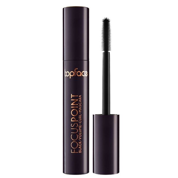 Topface focus point volume curl mascara tusz do rzęs wydłużająco-podkręcający black 12ml