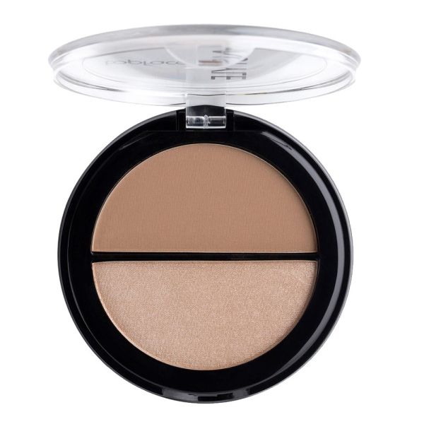 Topface instyle contour & highlighter paletka do konturowania twarzy 002 10g