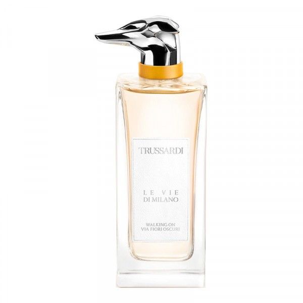 Trussardi le vie di milano walking on via fiori oscuri woda perfumowana spray 100ml - produkt bez opakowania