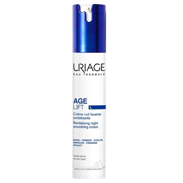 Uriage age lift revitalizing night smoothing cream wygładzający krem rewitalizujący na noc 40ml