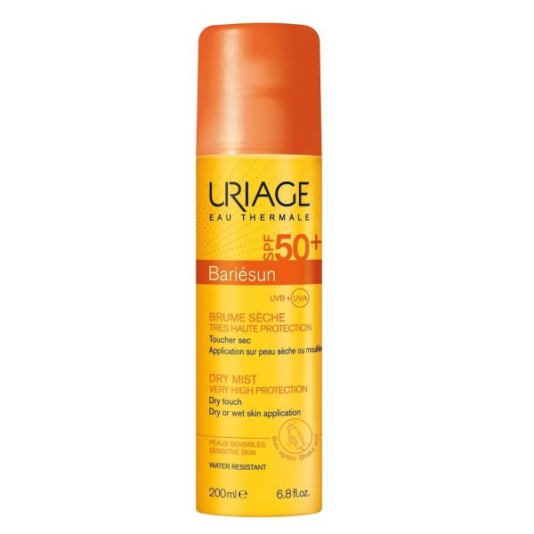 Uriage bariesun dry mist mgiełka przeciwsłoneczna spf50+ 200ml