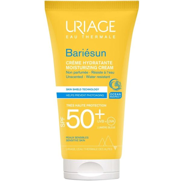 Uriage bariesun moisturizing cream nawilżający krem do skóry wrażliwej spf50+ 50ml